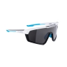 sunglasses FORCE APEX, white-gray, blk contr. lens