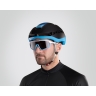 sunglasses FORCE APEX, white-gray, blk contr. lens