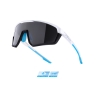 sunglasses FORCE APEX, white-gray, blk contr. lens