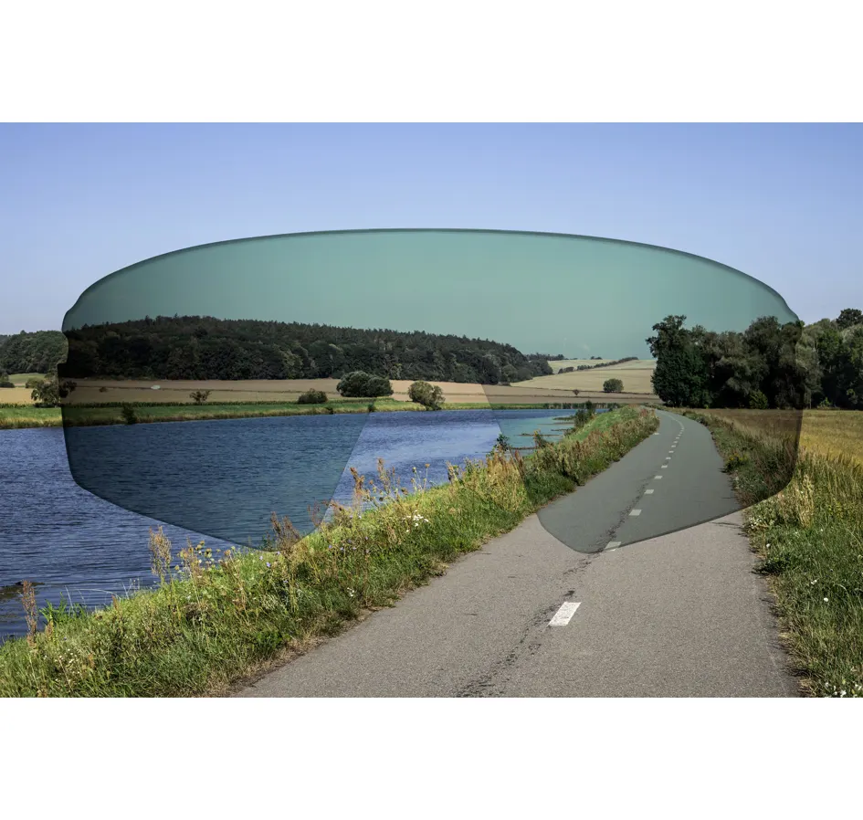 sunglasses FORCE CALIBRE blue., mirr. blue lens