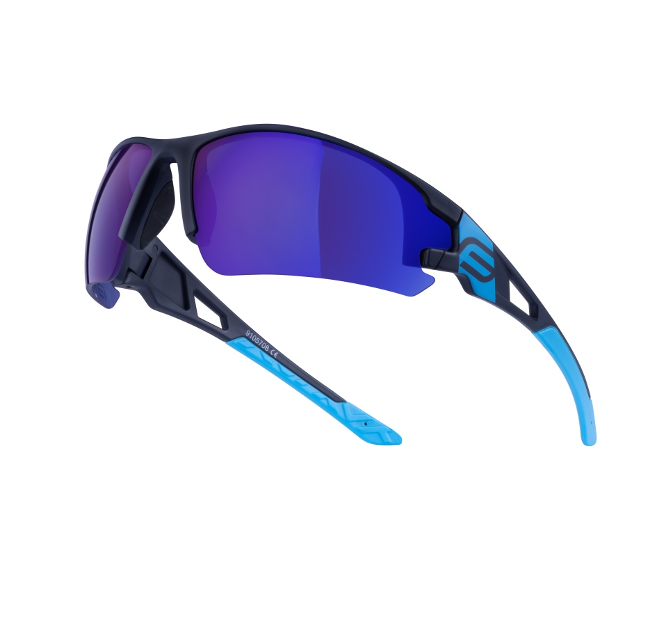 sunglasses FORCE CALIBRE blue., mirr. blue lens