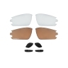 sunglasses FORCE CALIBRE white, black lens