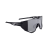 sunglasses FORCE CREED black, black mirror lens