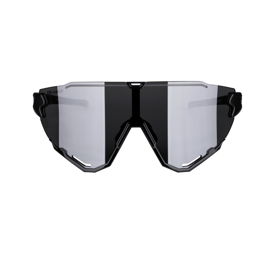 sunglasses FORCE CREED black, black mirror lens