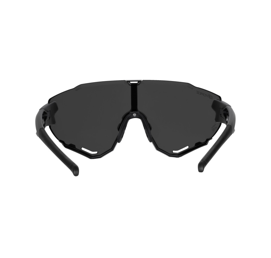 sunglasses FORCE CREED black, black mirror lens