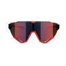 sunglasses FORCE CREED black-red, red revo lens