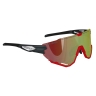 sunglasses FORCE CREED black-red, red revo lens
