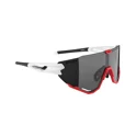 sunglasses FORCE CREED white-red,black mirror lens