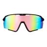 sunglasses FORCE CYCLONE black, blue-purple lens