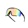 sunglasses FORCE CYCLONE black, blue-purple lens