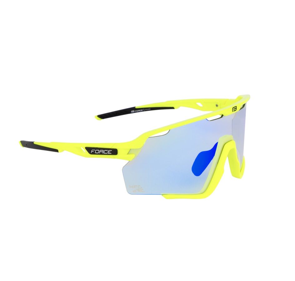 sunglasses FORCE CYCLONE black-fluo,bl. photo.lens