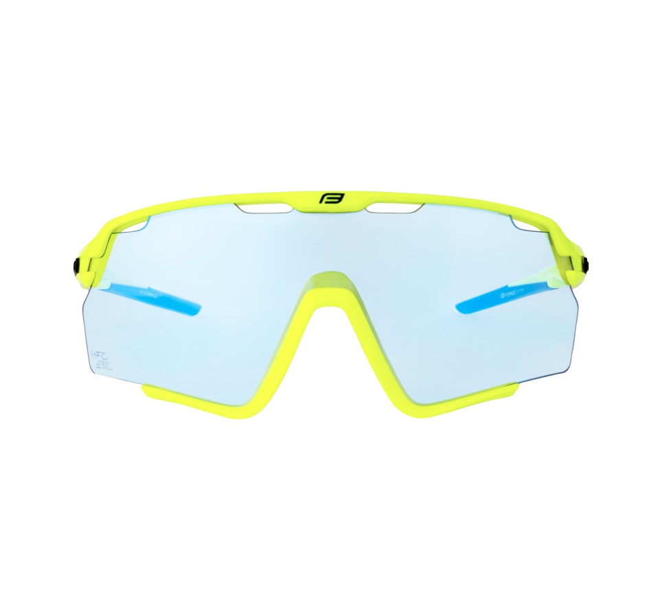 sunglasses FORCE CYCLONE black-fluo,bl. photo.lens