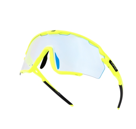sunglasses FORCE CYCLONE black-fluo,bl. photo.lens