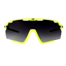 sunglasses FORCE CYCLONE black-fluo,black tr. lens