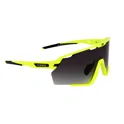 sunglasses FORCE CYCLONE fluo,black tr. lens