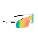 sunglasses FORCE CYCLONE white, blue-purple lens