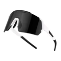 sunglasses FORCE ELECTRA white, black mirror lens