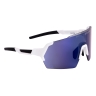 sunglasses FORCE ELECTRA white, blue mirr. lens