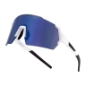 sunglasses FORCE ELECTRA white, blue mirr. lens