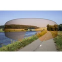 sunglasses FORCE ELECTRA white, brown mirr. lens