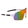 sunglasses FORCE ELECTRA white, red revo lens