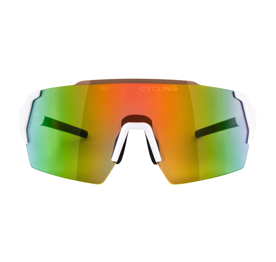 sunglasses FORCE ELECTRA white, red revo lens