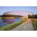 sunglasses FORCE ELECTRA white, red revo lens
