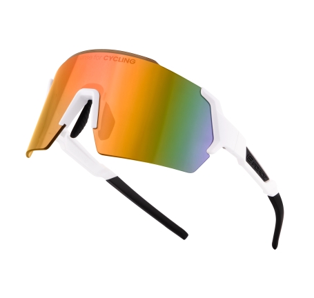 sunglasses FORCE ELECTRA white, red revo lens