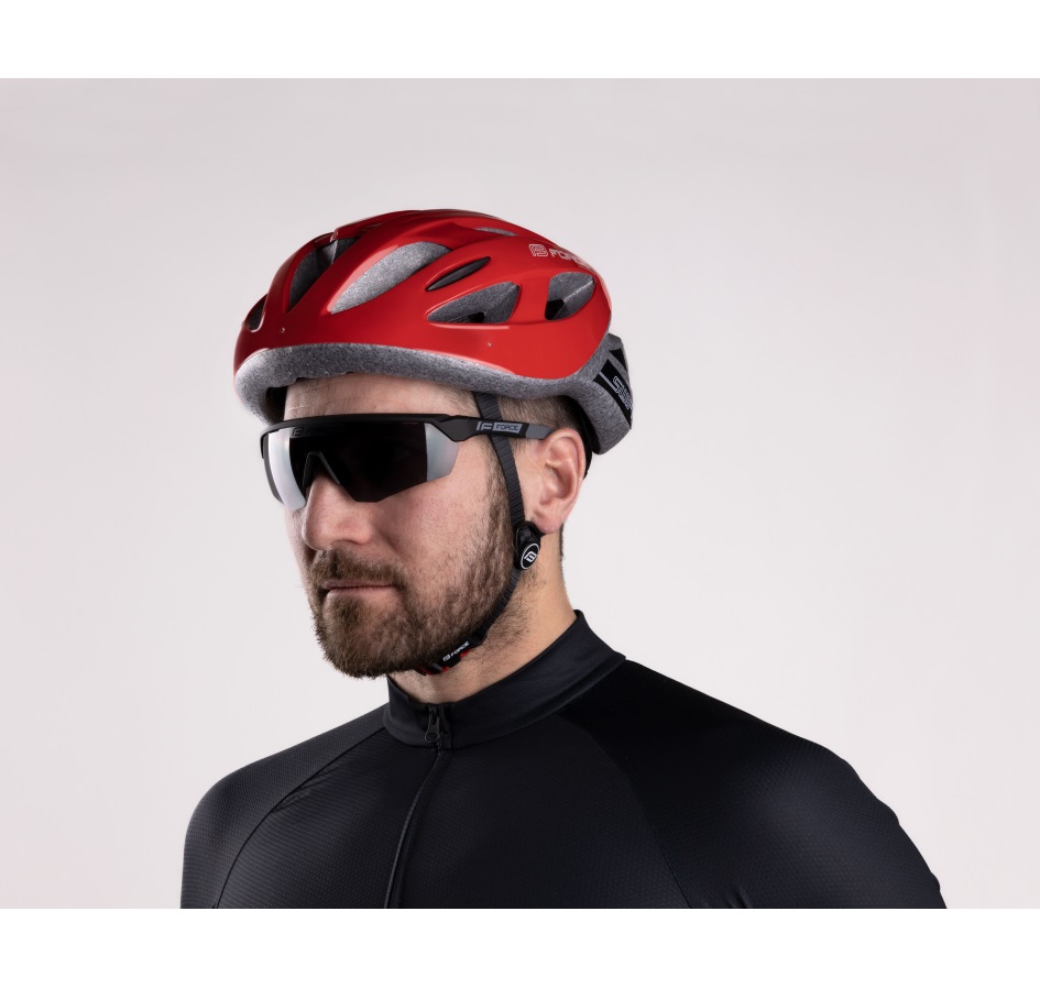 sunglasses FORCE ENIGMA black-grey matt,black lens