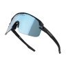 sunglasses FORCE EPIC, black, blue mirror lens