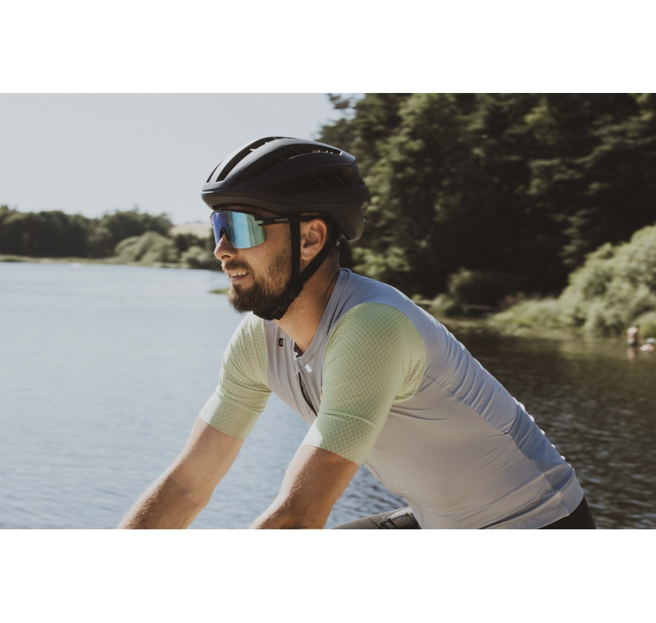 sunglasses FORCE EPIC,black,blue photochromic lens