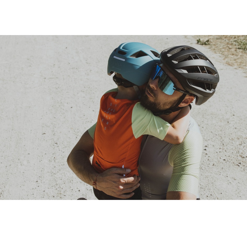 sunglasses FORCE EPIC,black,blue photochromic lens