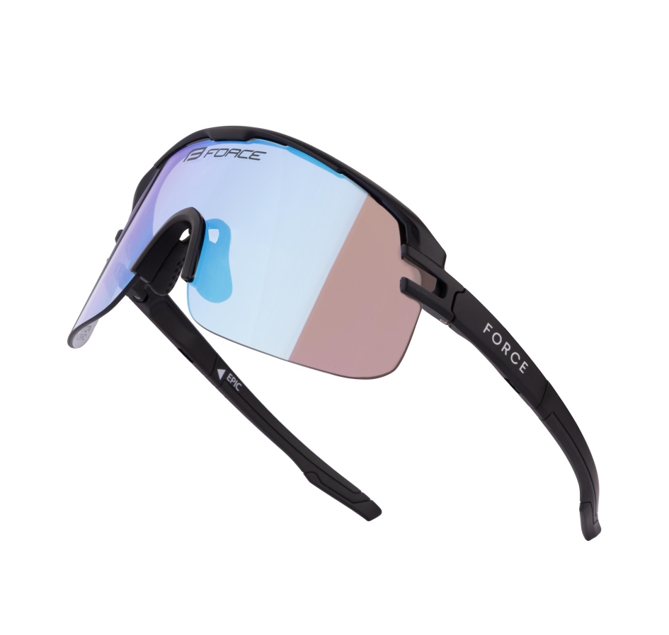 sunglasses FORCE EPIC,black,blue photochromic lens