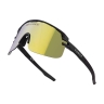 sunglasses FORCE EPIC,black, yellow mirror lens