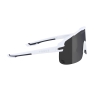 sunglasses FORCE EPIC,white, black mirror lens