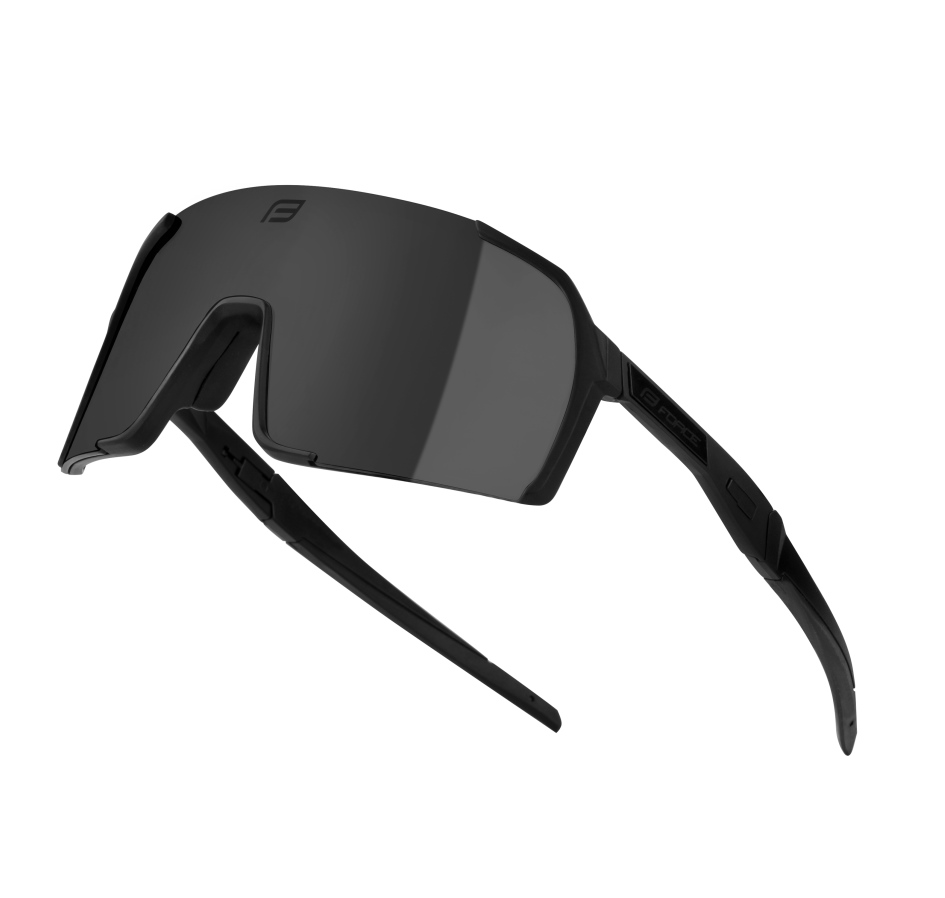 sunglasses FORCE GLARE black, black mirror lens