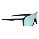 sunglasses FORCE GLARE black, blue mirror lens