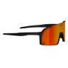sunglasses FORCE GLARE black,red mirror lens