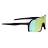 sunglasses FORCE GLARE black, yellow mirror lens