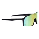 sunglasses FORCE GLARE black, yellow mirror lens