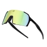sunglasses FORCE GLARE black, yellow mirror lens