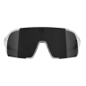 sunglasses FORCE GLARE transp., black mirror lens
