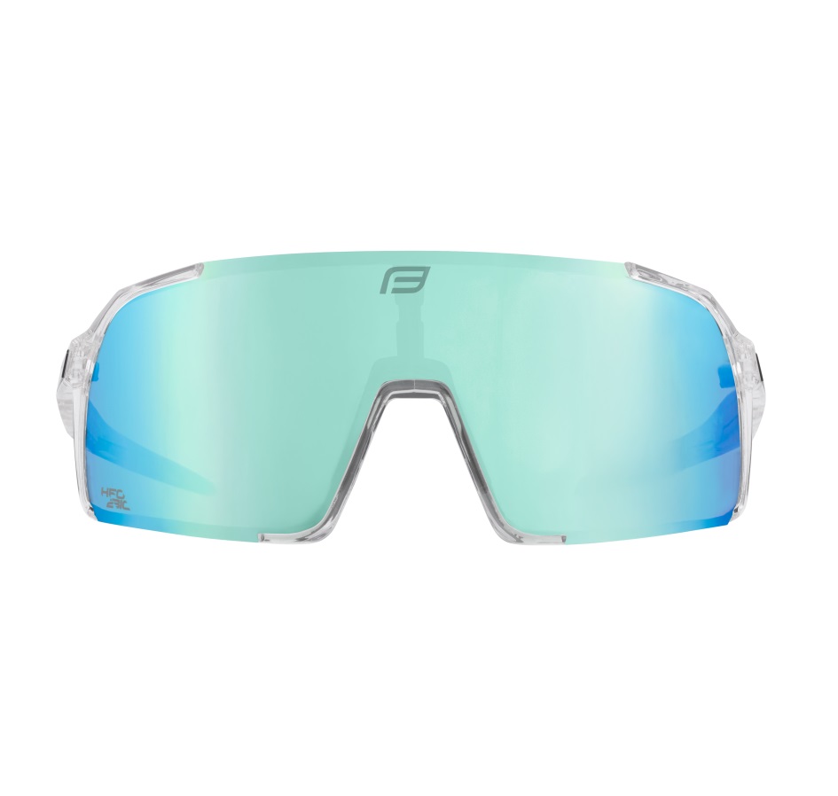 sunglasses FORCE GLARE transp., blue mirror lens