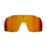 sunglasses FORCE GLARE white,red mirror lens