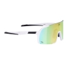 sunglasses FORCE GLARE white, yellow mirror lens