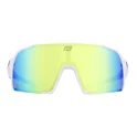 sunglasses FORCE GLARE white, yellow mirror lens