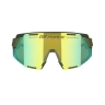 sunglasses FORCE GRIP, army-gold, gold revo lens