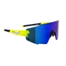 sunglasses FORCE MANTRA fluo, blue mirror lens