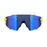 sunglasses FORCE MANTRA fluo, blue mirror lens