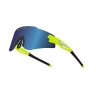 sunglasses FORCE MANTRA fluo, blue mirror lens